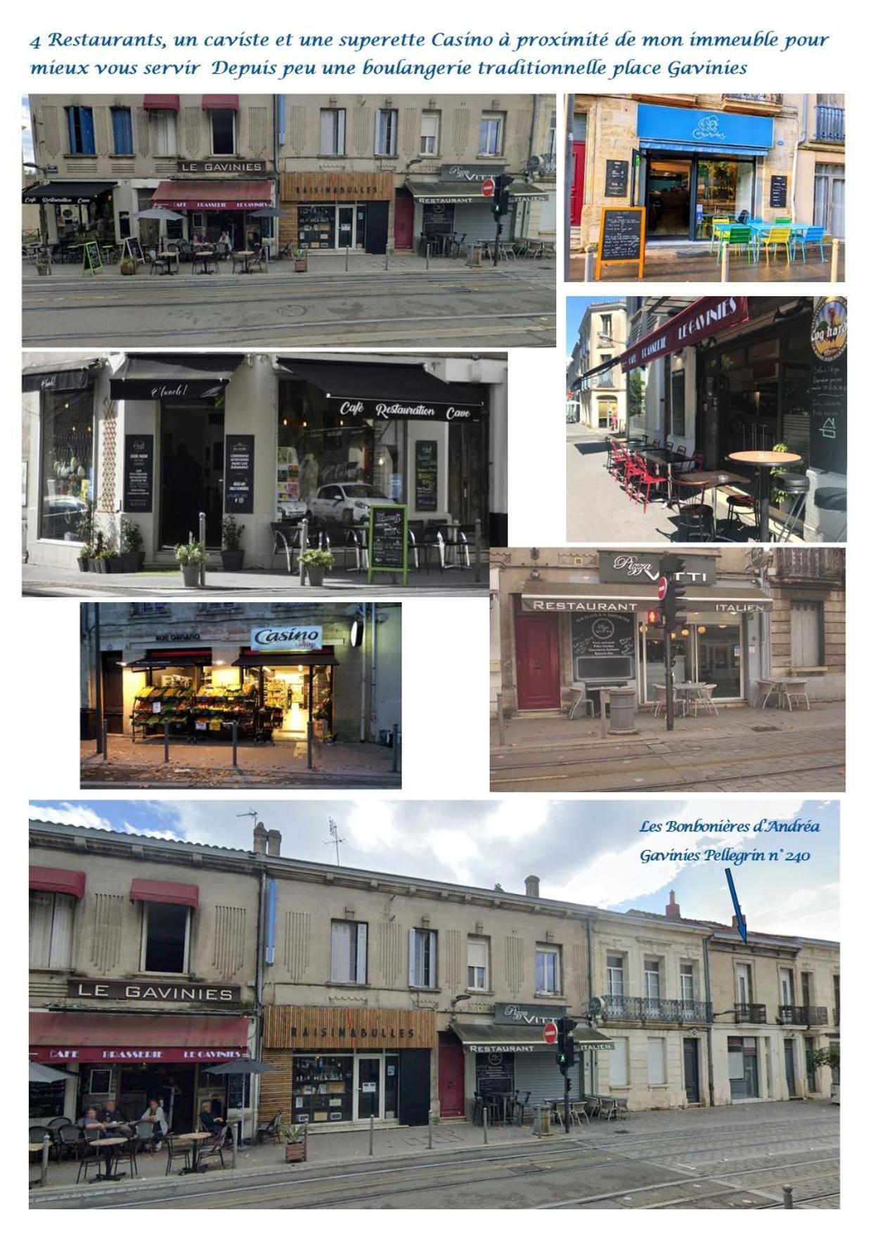 Les Bonbonieres D'Andrea Gavinies Pellegrin Apartment Bordeaux Luaran gambar